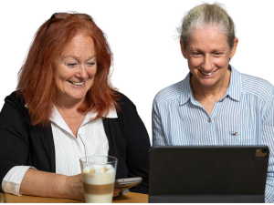 Illustration von Karin Grauszer und Buchhalterin Andrea Schwabl